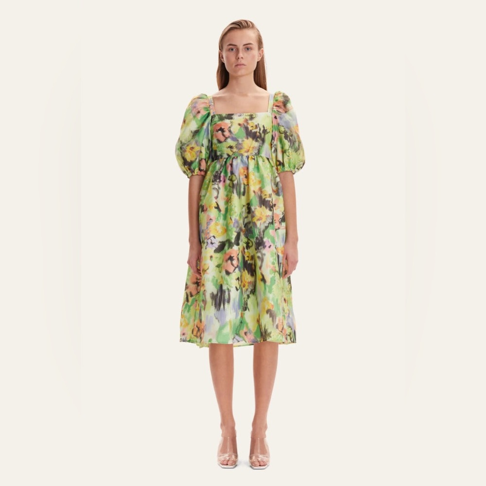 Stine Goya Annalise Double Layer Organza Dress